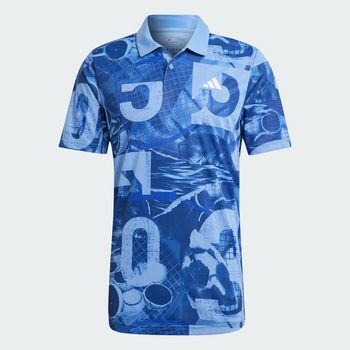Playera Polo Club para Tenis Estampada