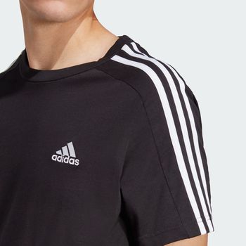 Playera Essentials 3 Franjas Tejido Camisola