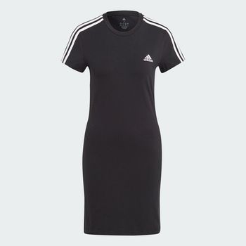 Vestido Camiseta Essentials 3 Rayas Tejido Camisola Ajustado