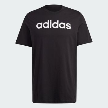 Camiseta Essentials Logo Lineal Bordado Tejido Camisola