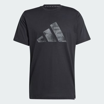 Camiseta Train Essentials Camo Graphic Logo