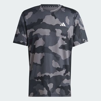 Camiseta Train Essentials Camo Allover Print