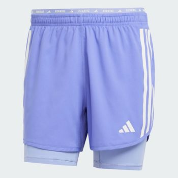 Shorts Own the Run 3 Rayas 2 en 1