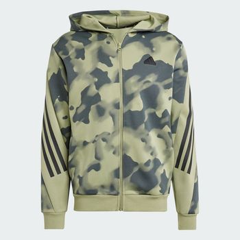 Sudadera con Capucha Future Icons 3 Rayas Estampado