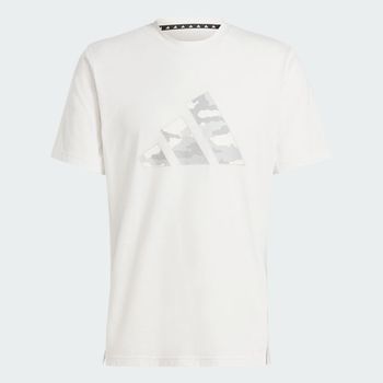 Camiseta Train Essentials Camo Graphic Logo