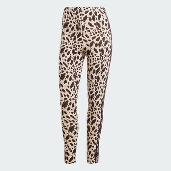 Leggings Essentials con estampado animal de 3 rayas