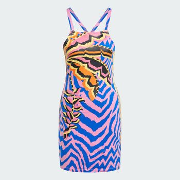Minivestido adidas X FARM Rio 3 Rayas