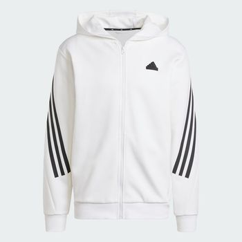 Sudadera con Capucha Future Icons 3 Rayas con Cierre Frontal