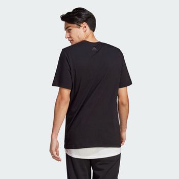 Camiseta Essentials Logo Lineal Bordado Tejido Camisola