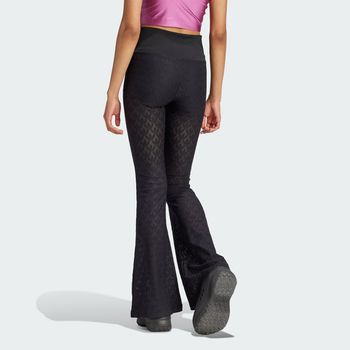 Pants Fashion Monogram Encaje Acampanados