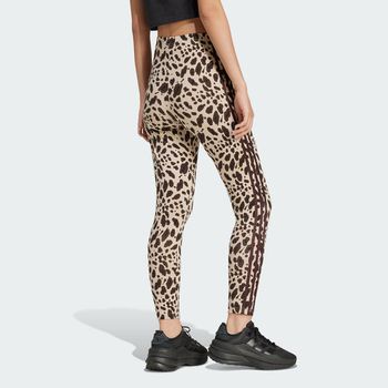 Leggings Essentials con estampado animal de 3 rayas