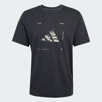 Camiseta Climacool Training Camo Logo Graphic