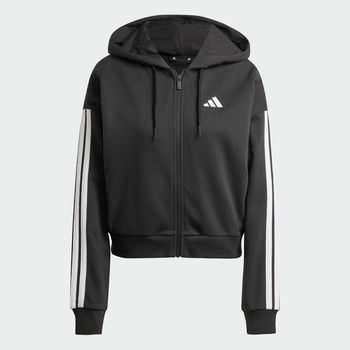 Chaqueta con capucha Essentials French Terry 3 bandas