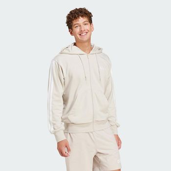 Sudadera con Capucha Essentials 3 Rayas Felpa Francesa