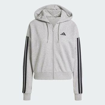 Chaqueta con capucha Essentials French Terry 3 bandas