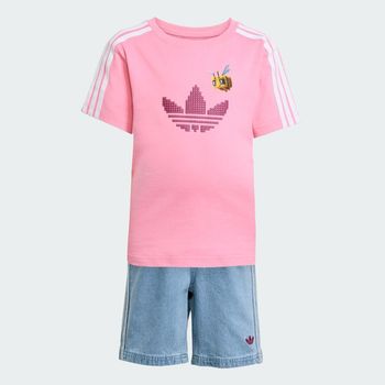 Conjunto Camiseta y Shorts adidas Originals x Minecraft